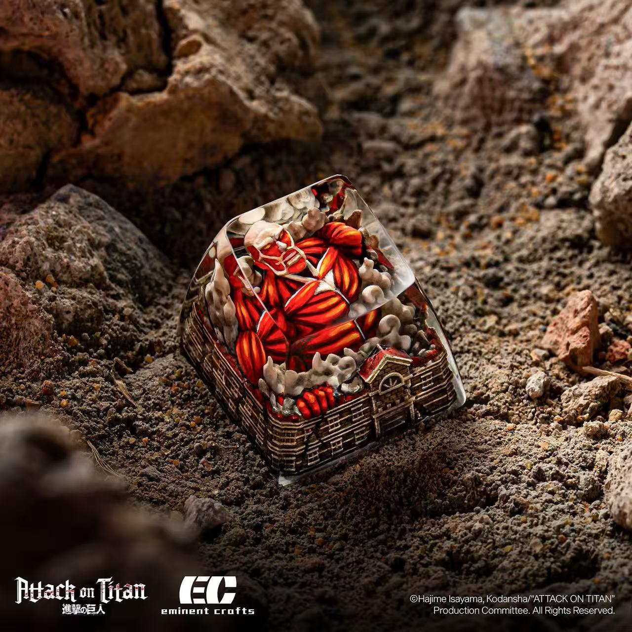 Resin Colossal Titan Keycap