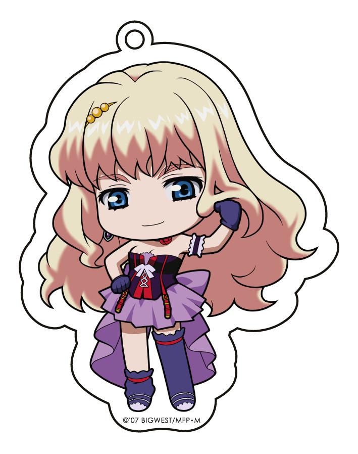 Macross All Star Chibi Acrylic Keychain Macross Frontier : Sheryl Nome