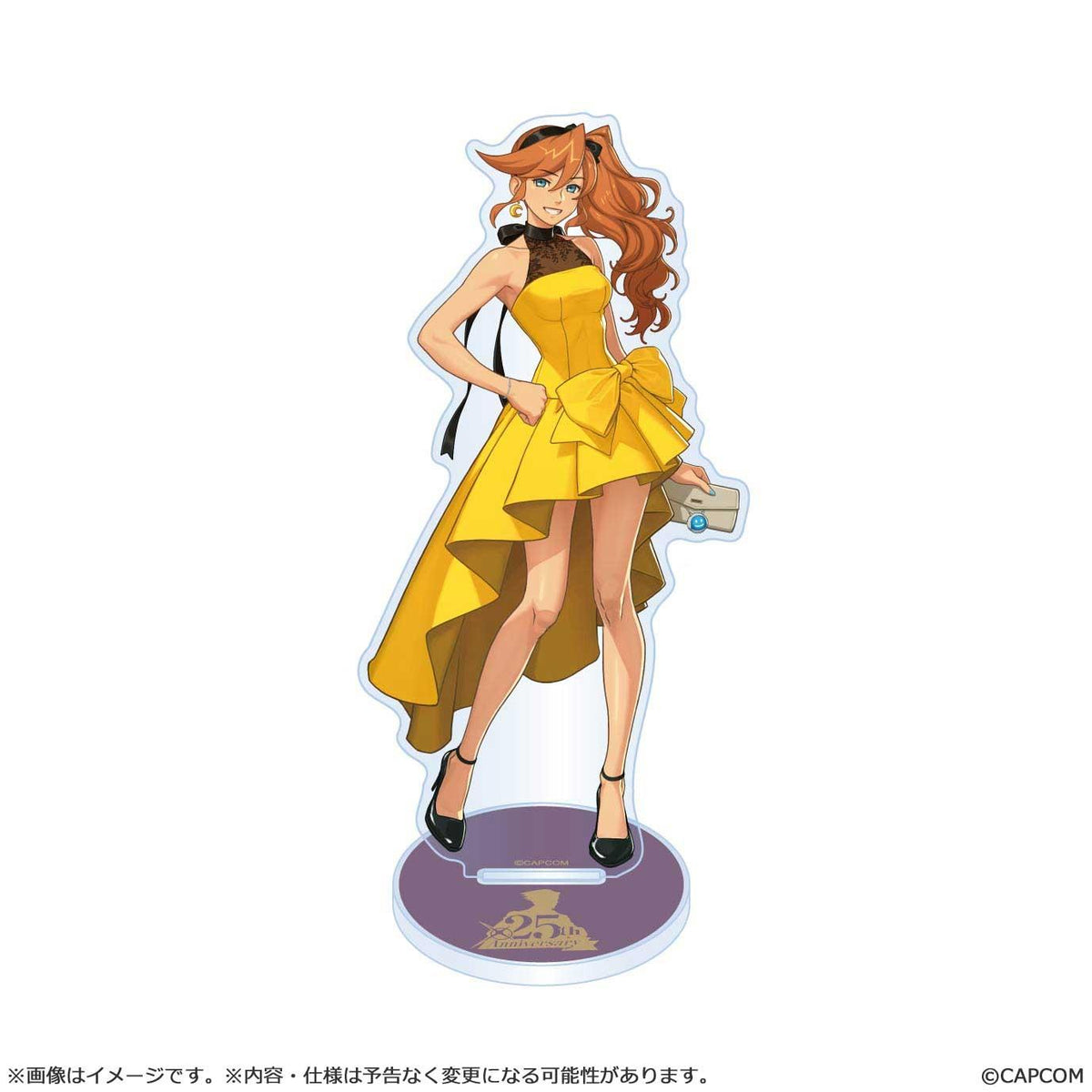 "Ace Attorney 25th Anniversary"-Main Visual acrylic stand Athena Cykes