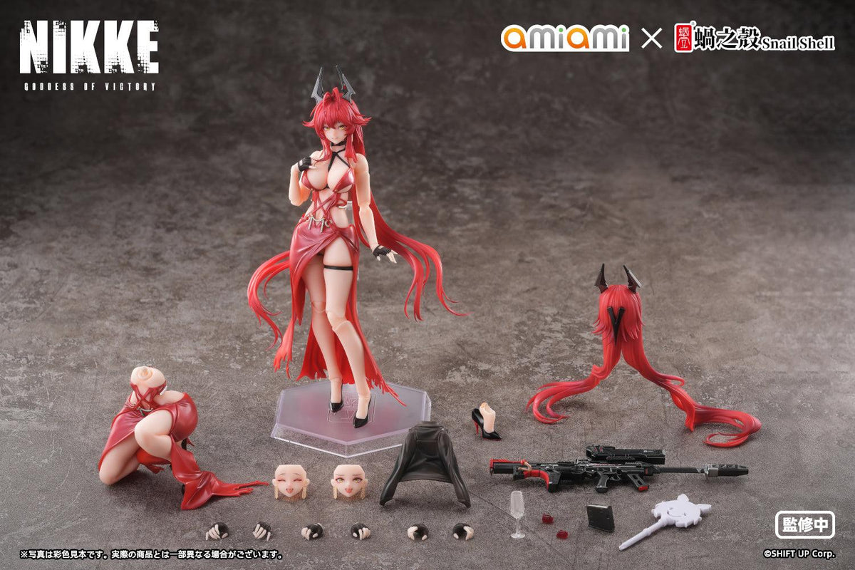 GODDESS OF VICTORY: NIKKE Red Hood - Nonsense Red 1/12 Complete Model Action Figure 1/12 Scale Figure
