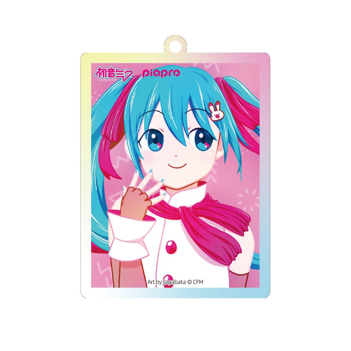 Acrylic Keychain piapro - Hatsune Miku Jagabata
