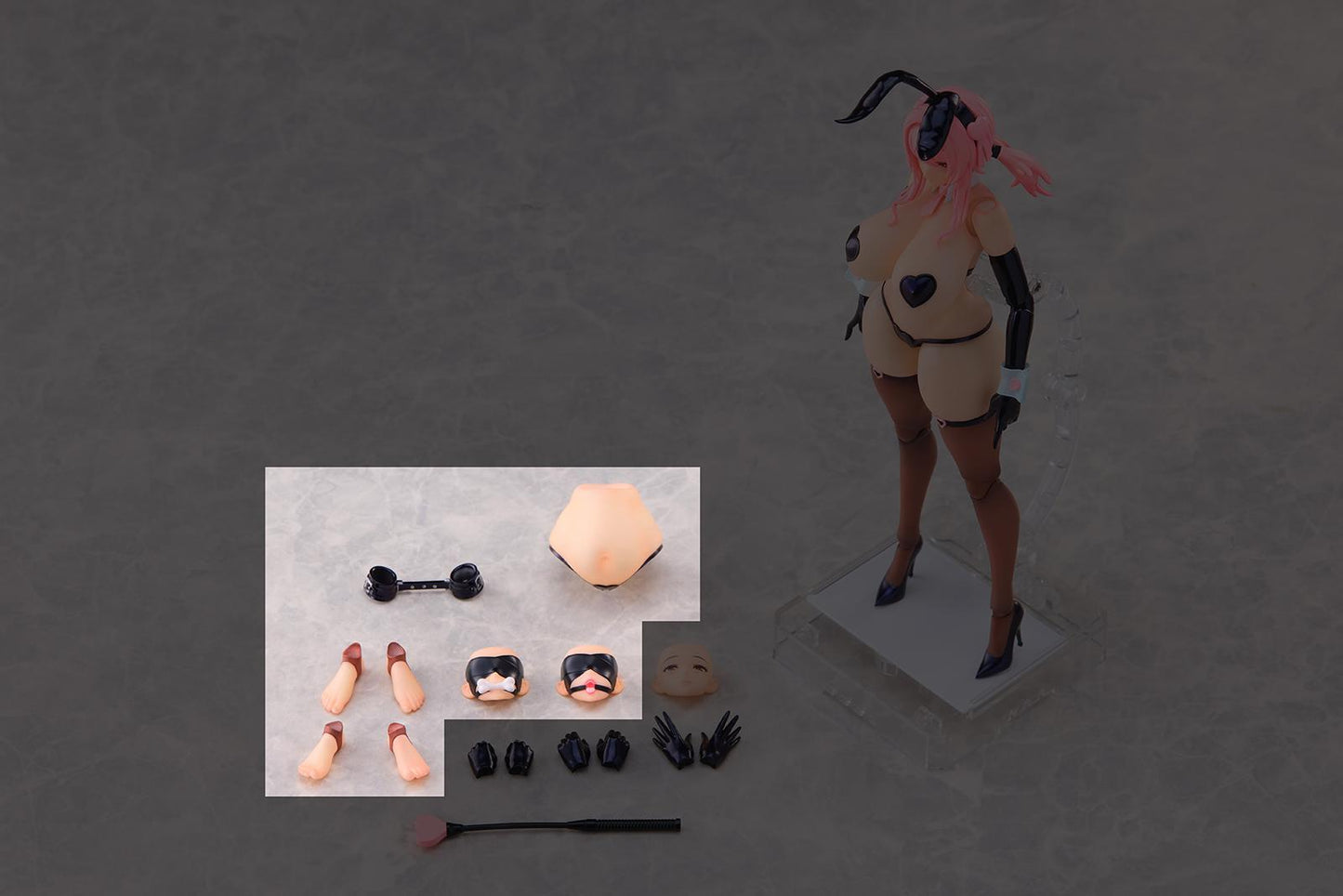 (Figure not included )Reverse Bunny Girl Nicole 1/12 Scale Action Figure Option Parts Set 1/12 Scale Figure