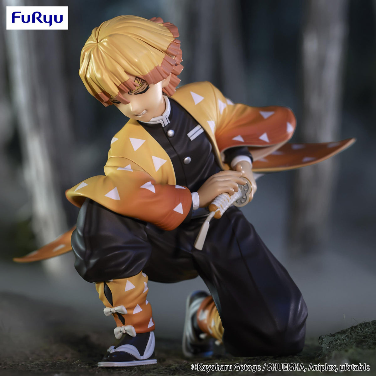 Demon Slayer: Kimetsu no Yaiba Noodle Stopper Figure -Agatsuma Zenitsu- (Rerun)