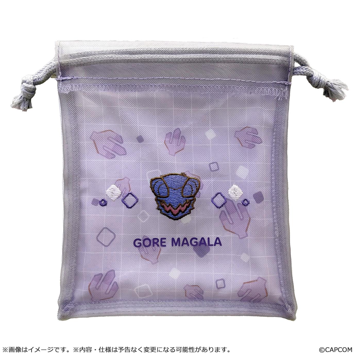 MONSTER HUNTER CHIBI STYLE Mesh Drawstring Pouch: Gore Magala