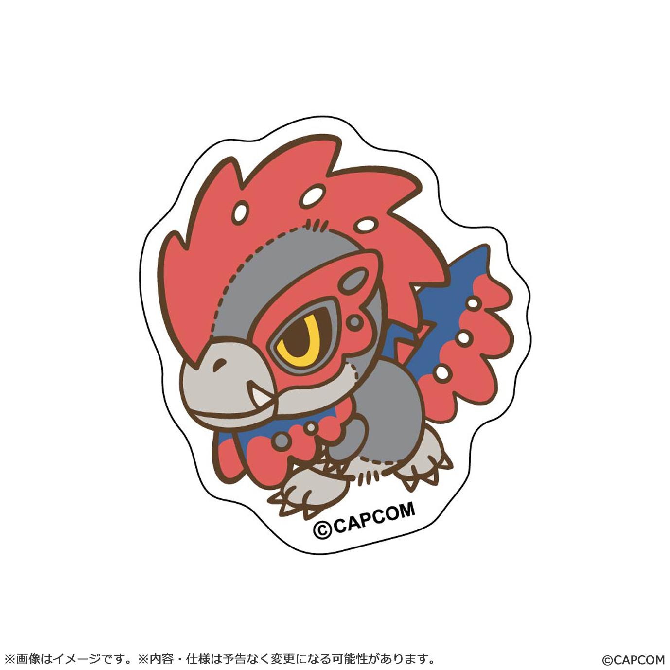 MONSTER HUNTER CHIBI STYLE Die-cut Sticker: Quematrice