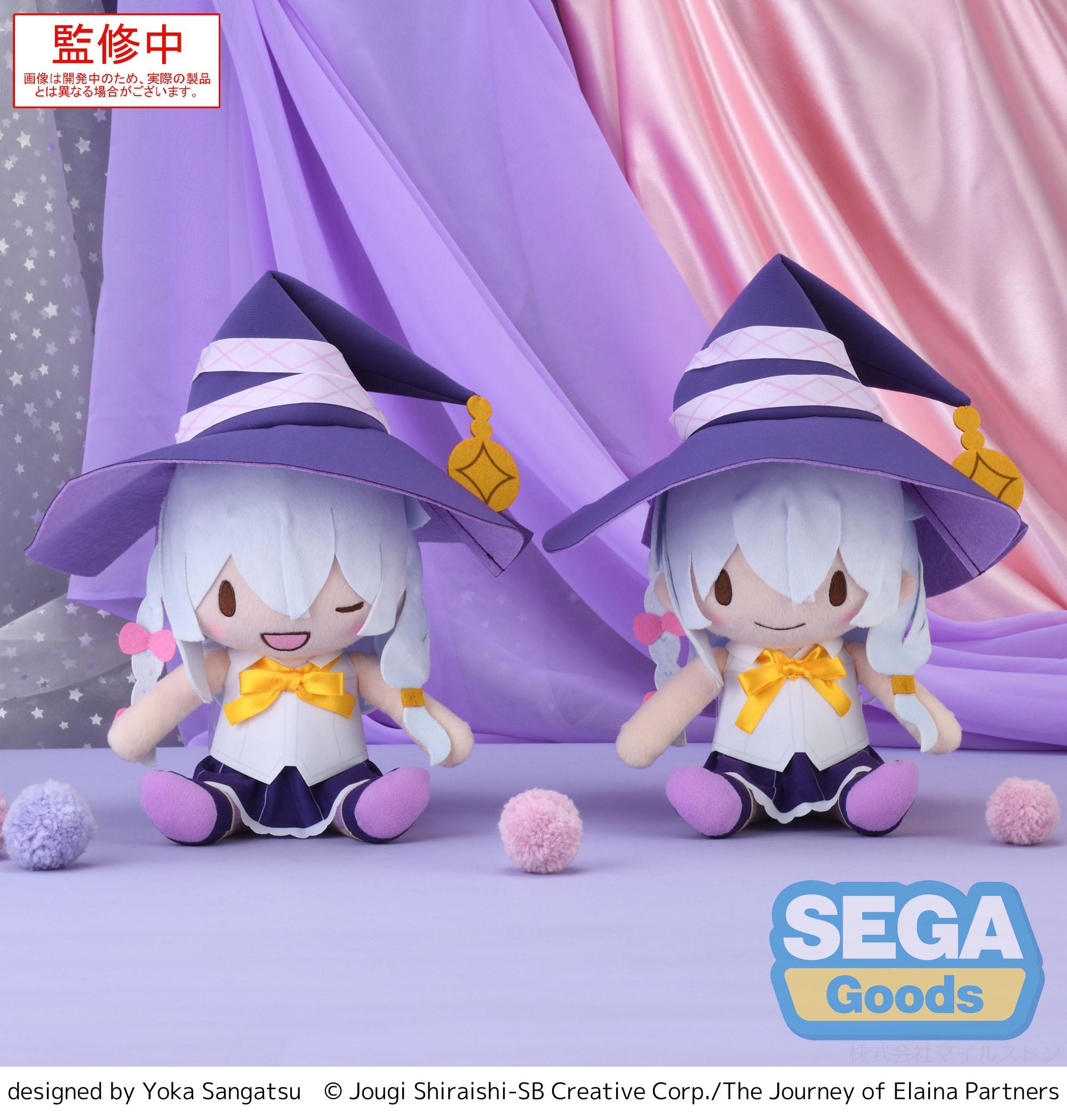 fuwa petit Wandering Witch: The Journey of Elaina M Plush Elaina ...