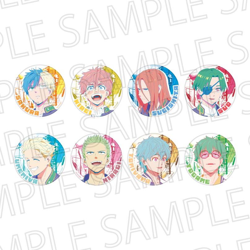 WINDBREAKER Trading Can Badge(Pop Color)