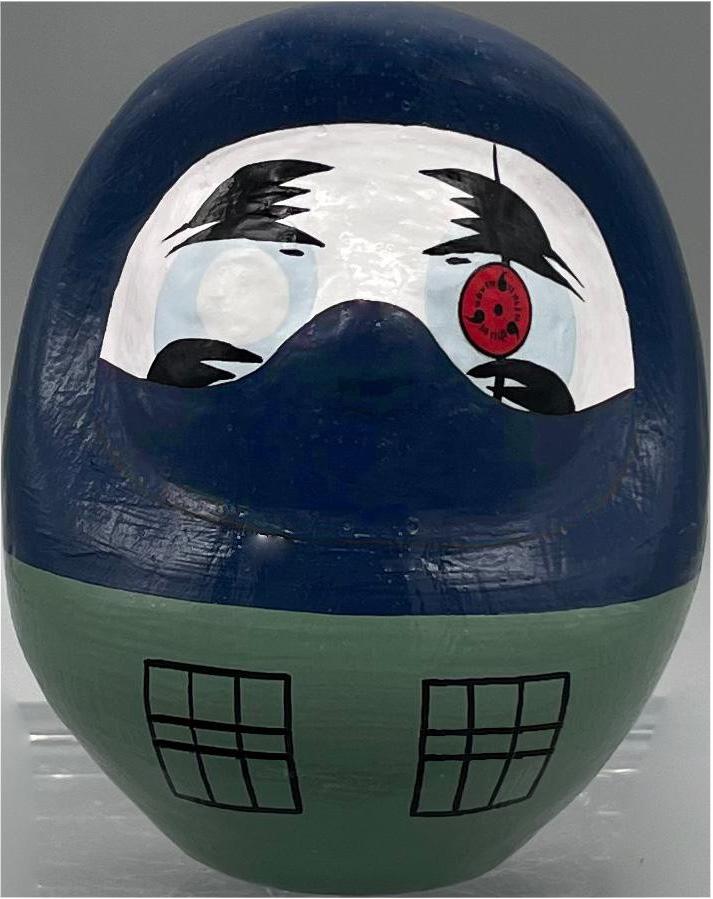 Shirakawa Daruma doll NARUTO SHIPPUDEN - KAKASHI