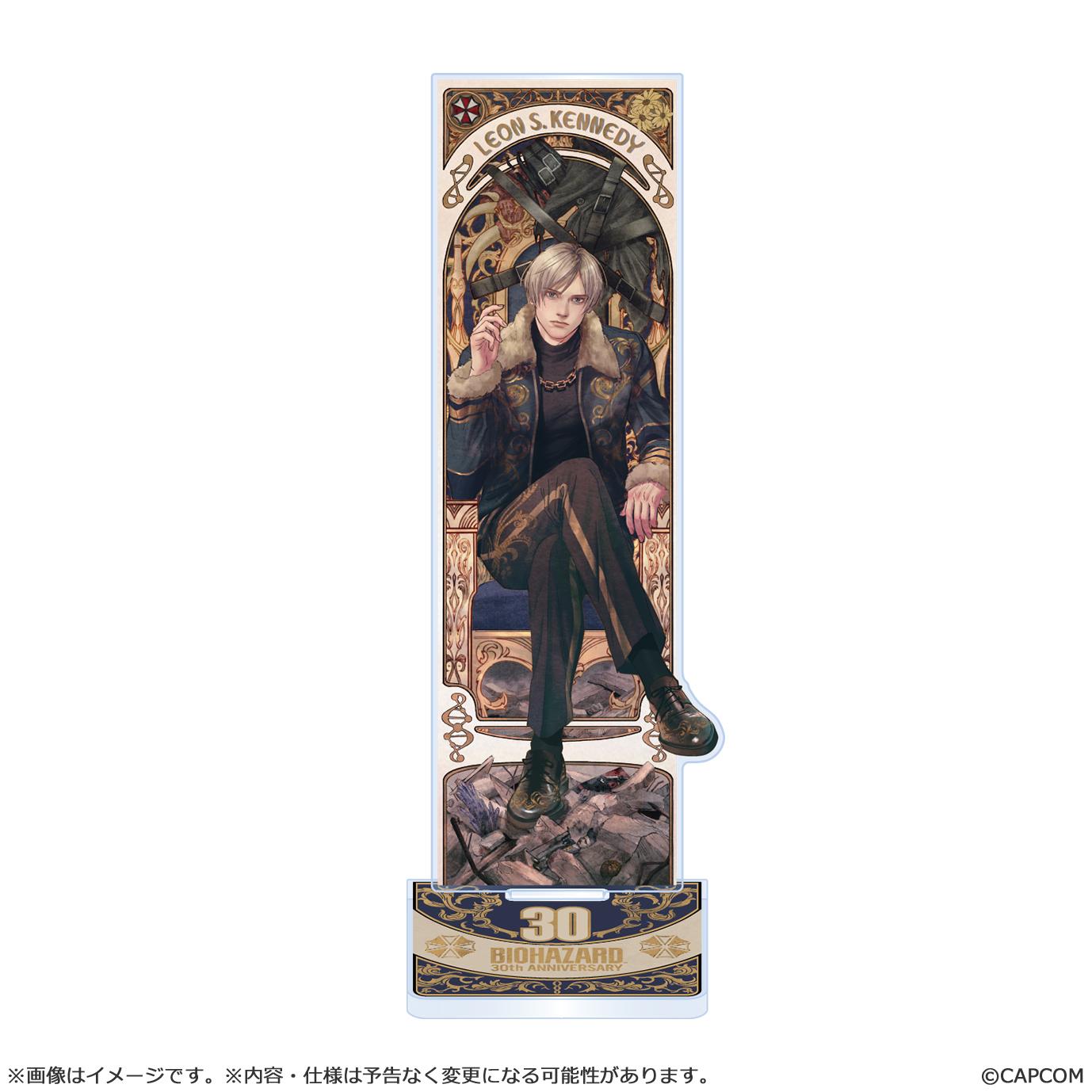 Resident Evil 4 BIOHAZARD 30th Acrylic Stand Collection Leon (Rerun)