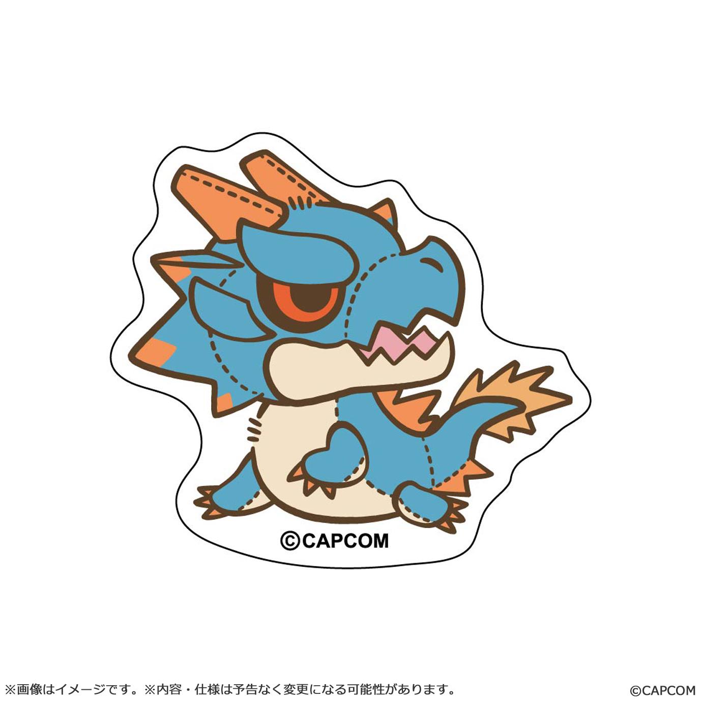 MONSTER HUNTER CHIBI STYLE Die-cut Sticker: Lagiacrus
