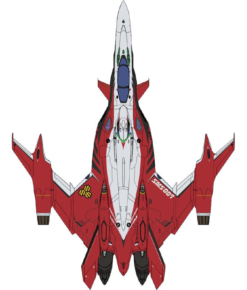 Macross Variable Fighter Pins 2 Macross Frontier: The Wings of Farewell YF-29 Durandal (Alto Saotome Use)
