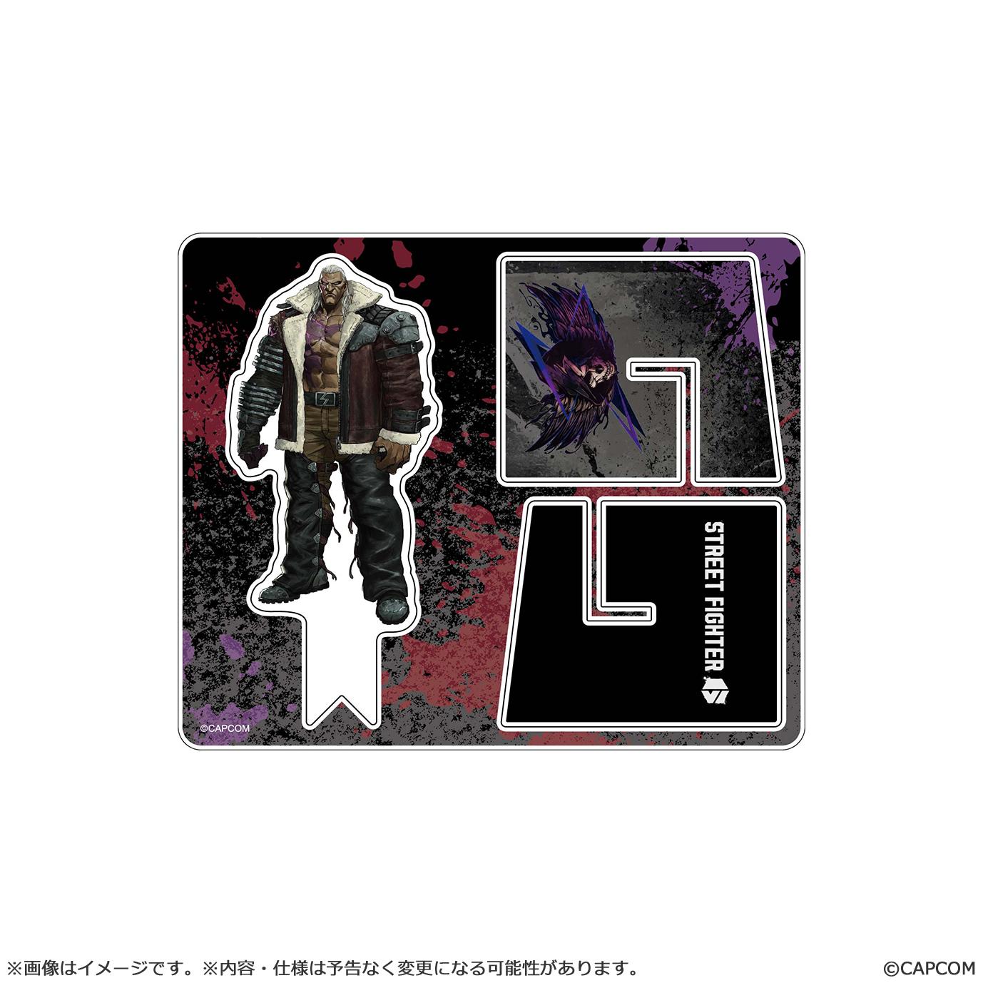 STREET FIGHTER VI Street Fighter 6 batten acrylic stand M.BISON Outfit 3