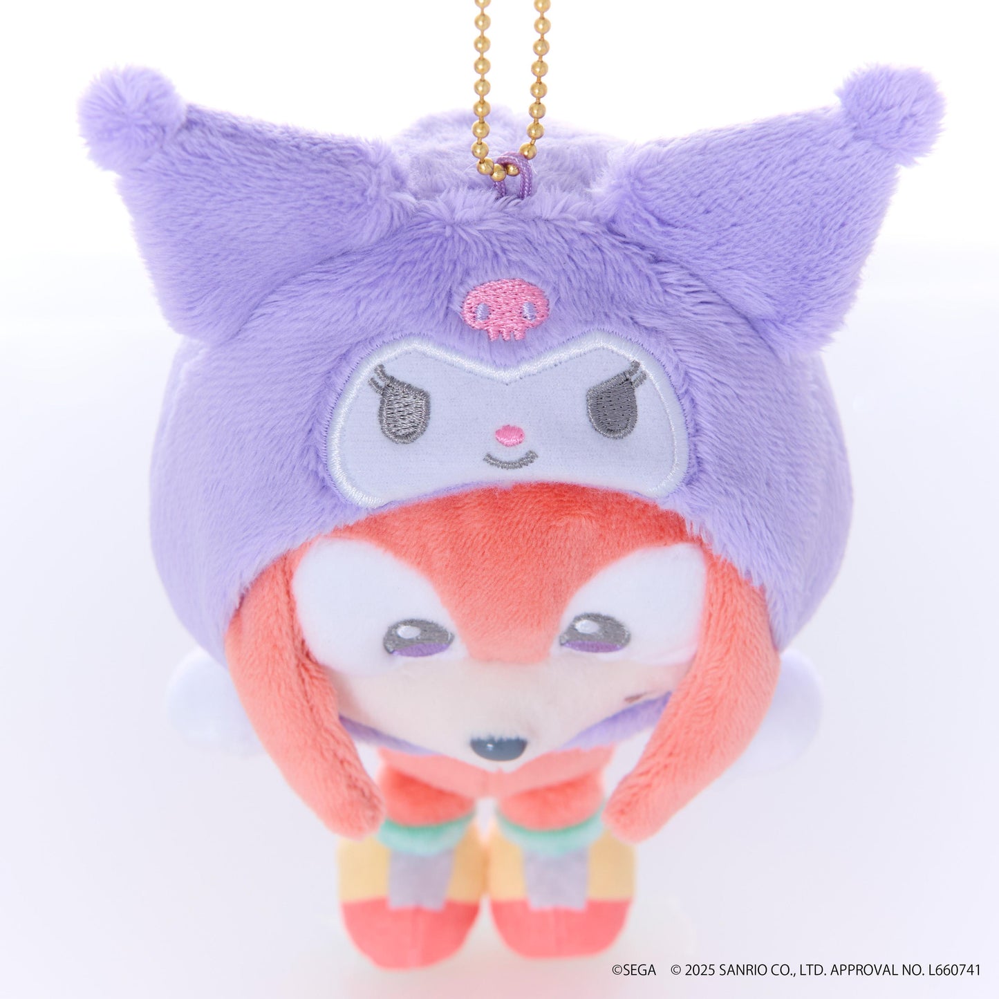 SONIC&FRIENDS Sanrio characters Mascot Knuckles×Kuromi