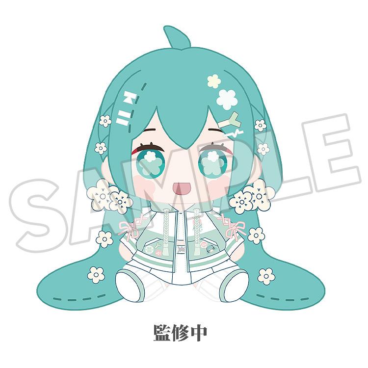 Character Vocal Series 01: Hatsune Miku Hatsune Miku Miku Hug Series HUGGY DOLL PLUS Plushie: Flower Ver.