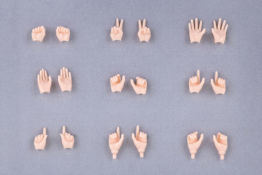 (Model Kits) MEGAMI DEVICE M.S.G 09 HAND SET SKIN COLOR B