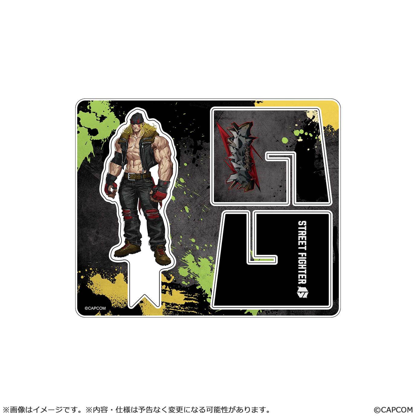 STREET FIGHTER VI Street Fighter 6 batten acrylic stand ALEX