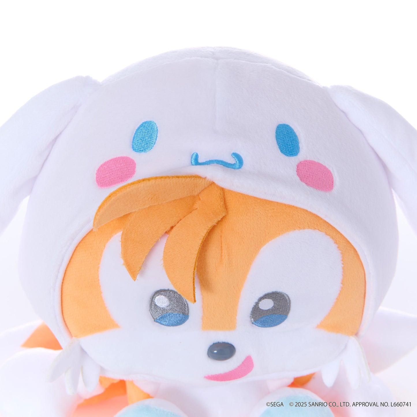 SONIC&FRIENDS Sanrio characters Plush M size Tails×Cinnamoroll