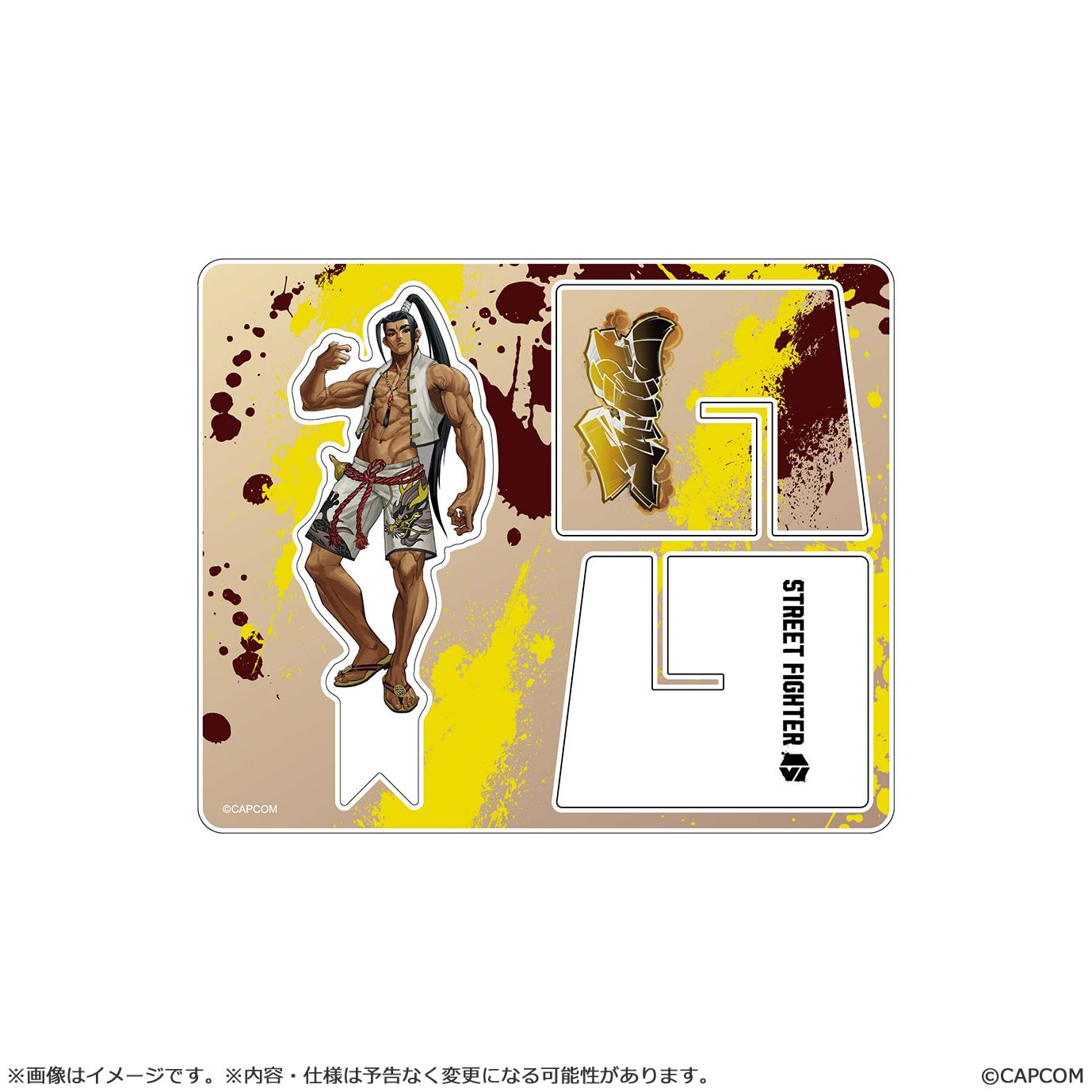 STREET FIGHTER VI Street Fighter 6 batten acrylic stand JAMIE Outfit 4