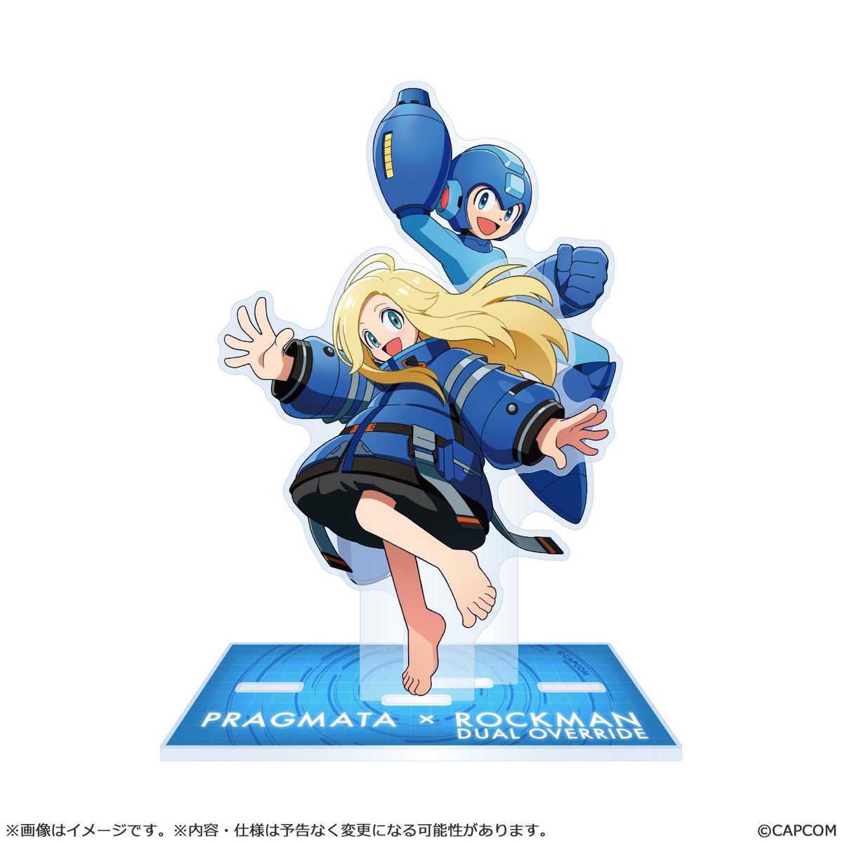 PRAGMATA × Mega Man: Dual Override Acrylic Stand