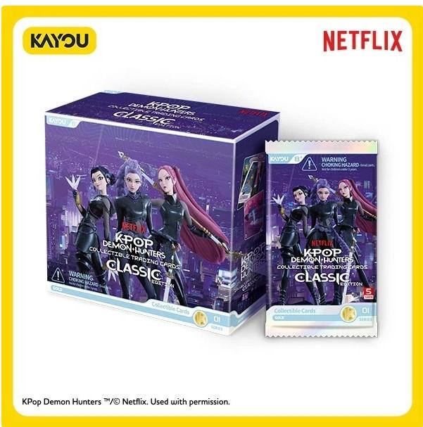 (Blind Box) KPOP demon hunter collectible trading cards classic edition 01