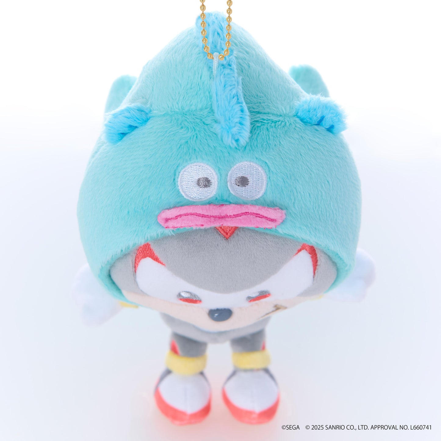 SONIC&FRIENDS Sanrio characters Mascot Shadow×Hangyodon