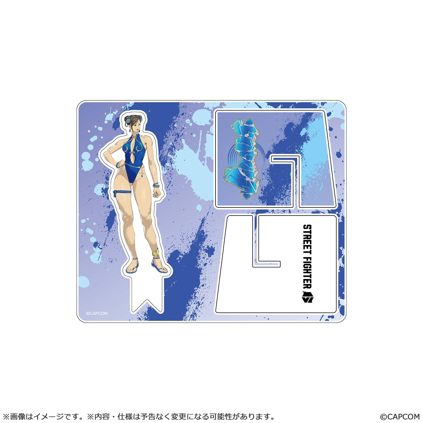 STREET FIGHTER VI Street Fighter 6 batten acrylic stand CHUN-LI Outfit 4