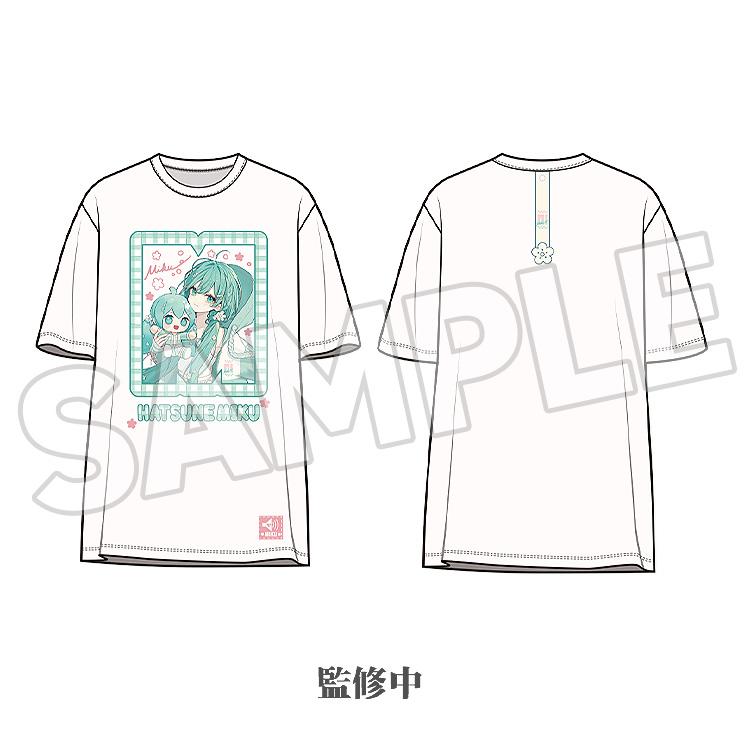 Character Vocal Series 01: Hatsune Miku Hatsune Miku Miku Hug Series T-Shirt: Flower Ver.