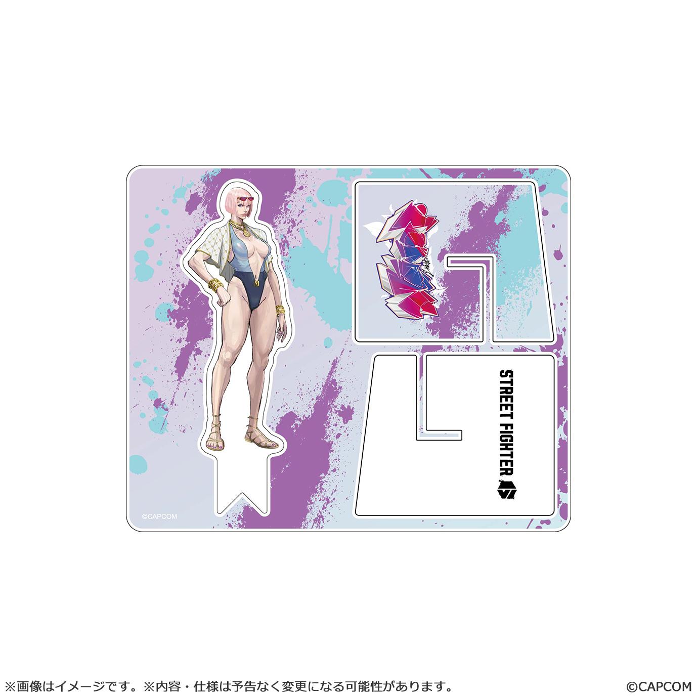STREET FIGHTER VI Street Fighter 6 batten acrylic stand MANON Outfit 4