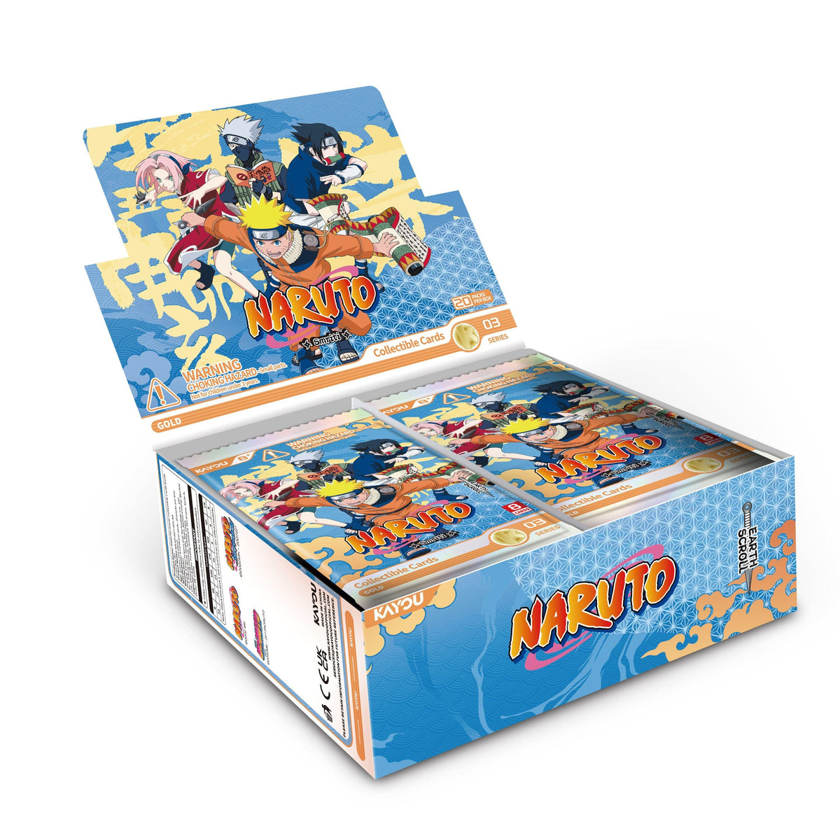 KAYOU NARUTO-Smriti Collectible Cards-Earth Scroll-003-NA