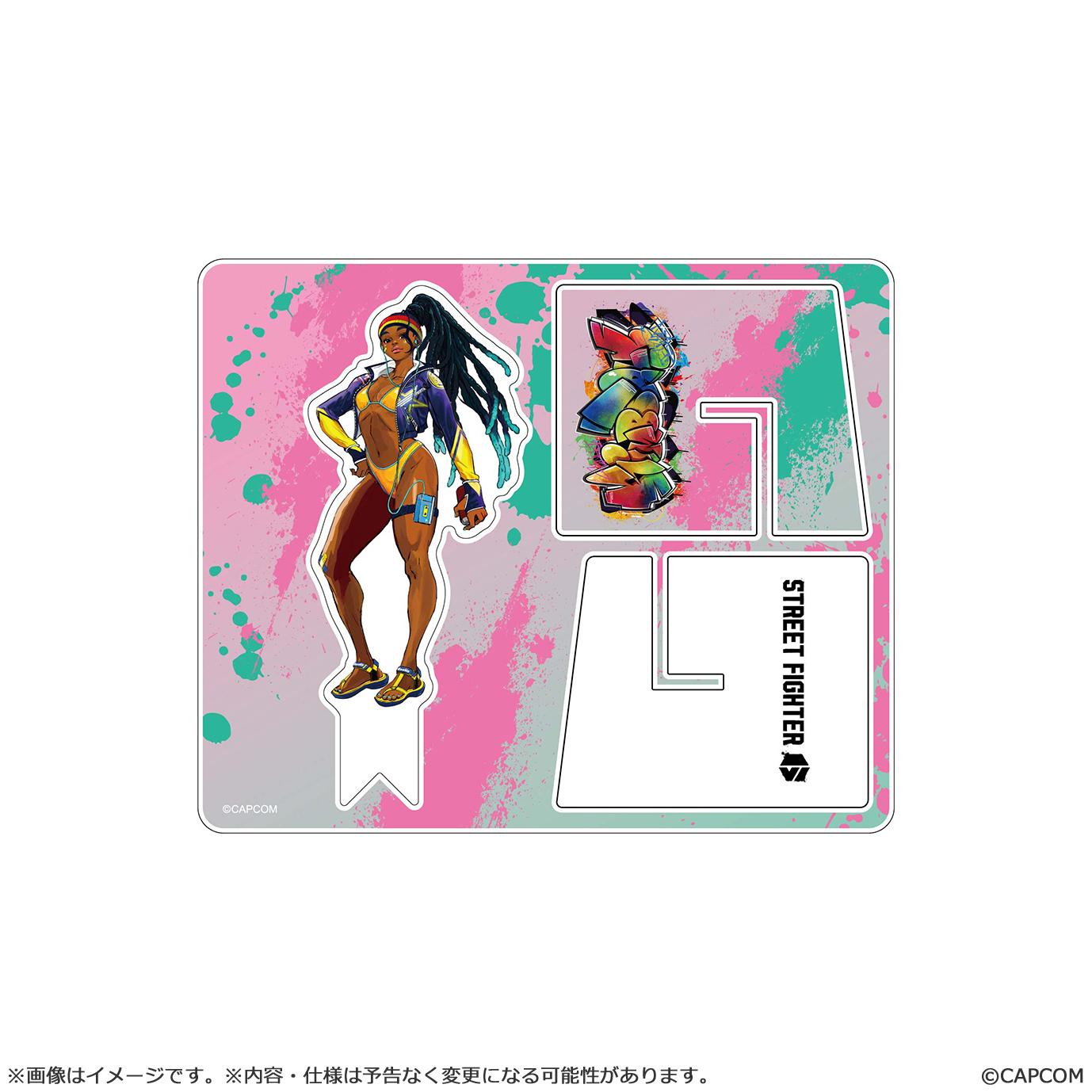 STREET FIGHTER VI Street Fighter 6 batten acrylic stand KIMBERLY Outfit 4