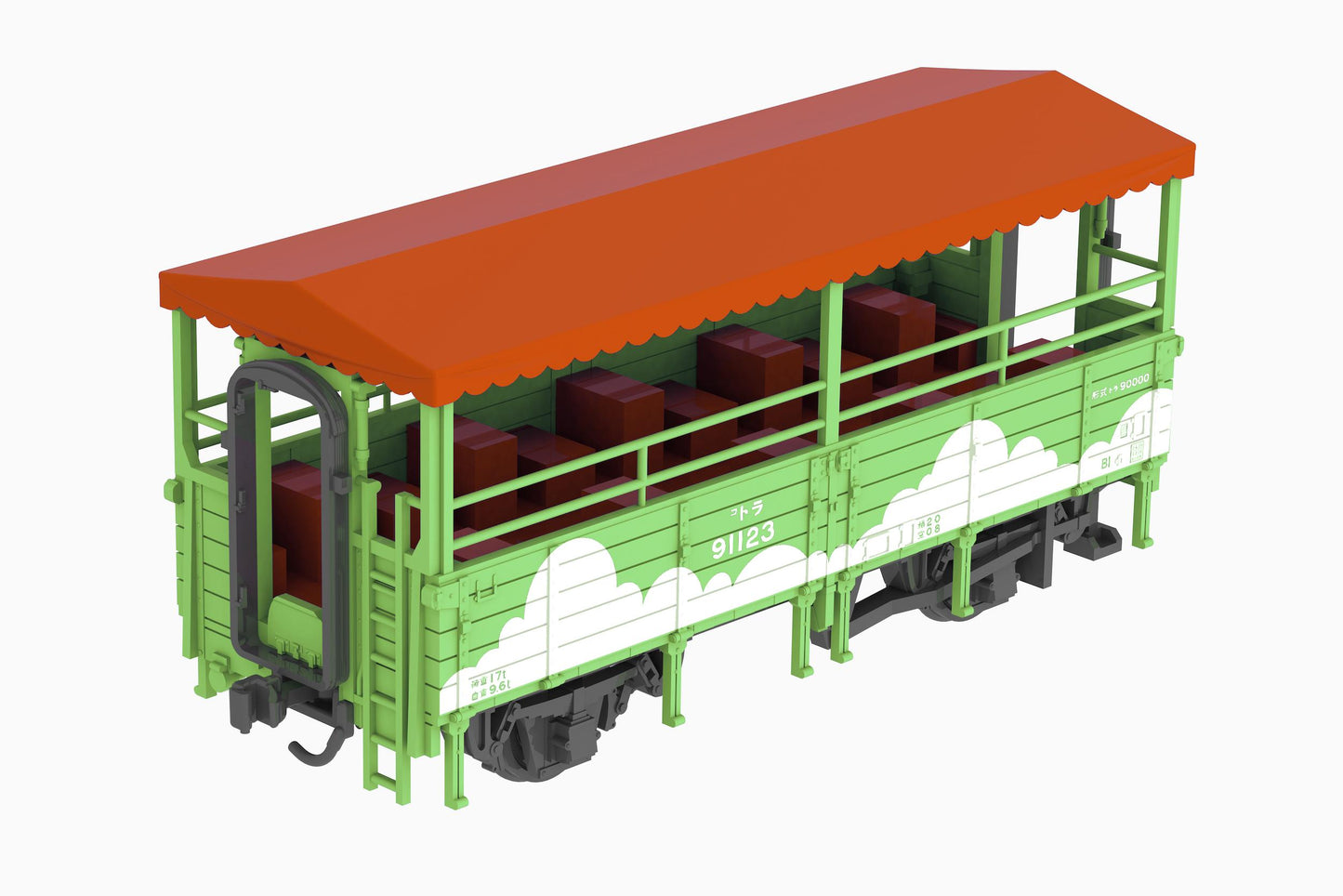 trolley train (MarchenGreen Painting)
