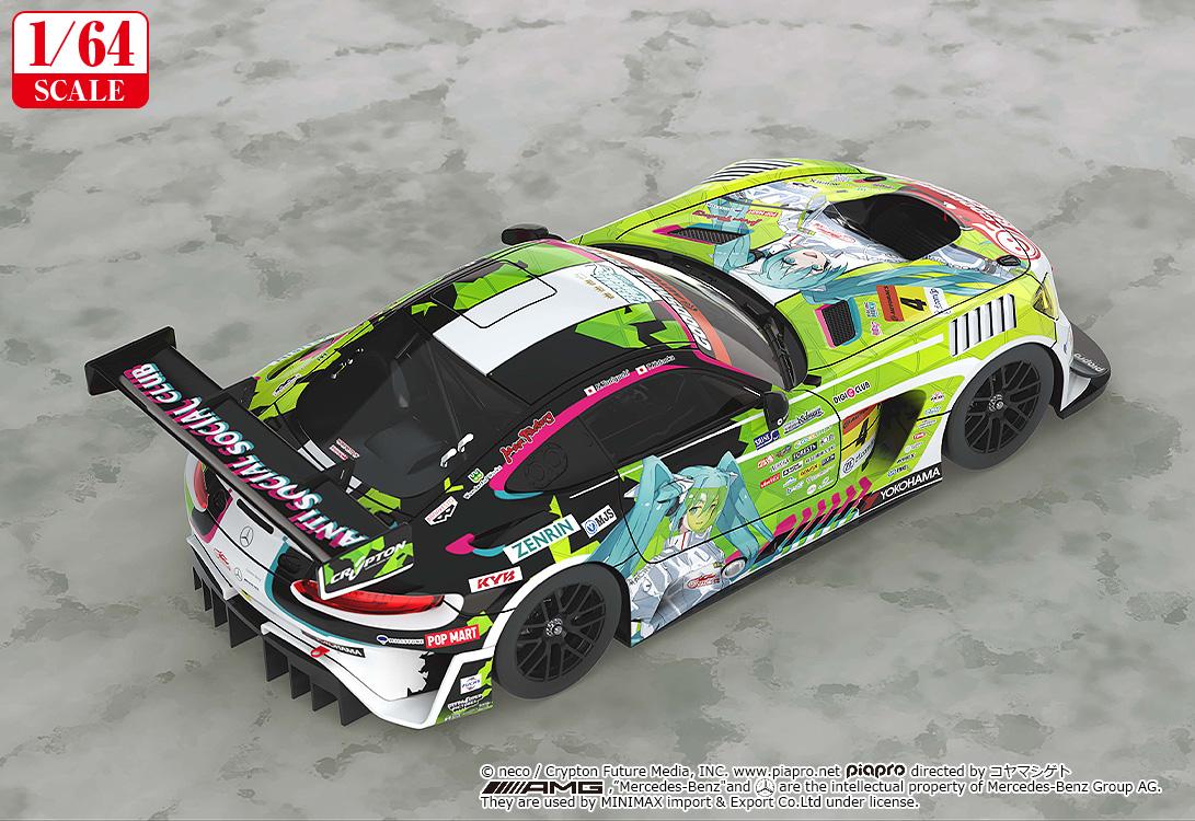 (Model Kits) Hatsune Miku GT Project 1/64 Good Smile Hatsune Miku AMG 2022 Season Opening Ver. (Rerun)