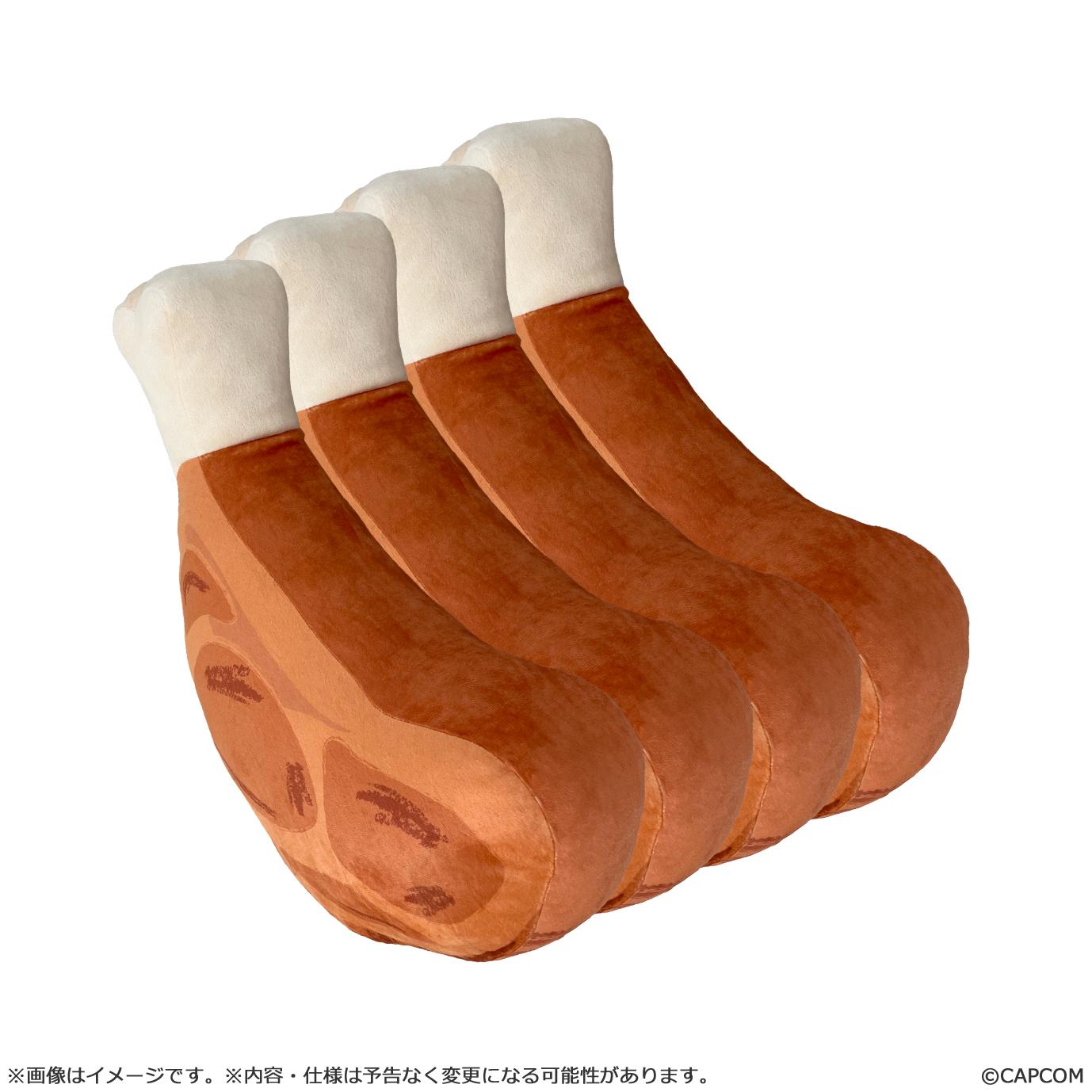 Monster Hunter Wilds Well-done Steak Plush