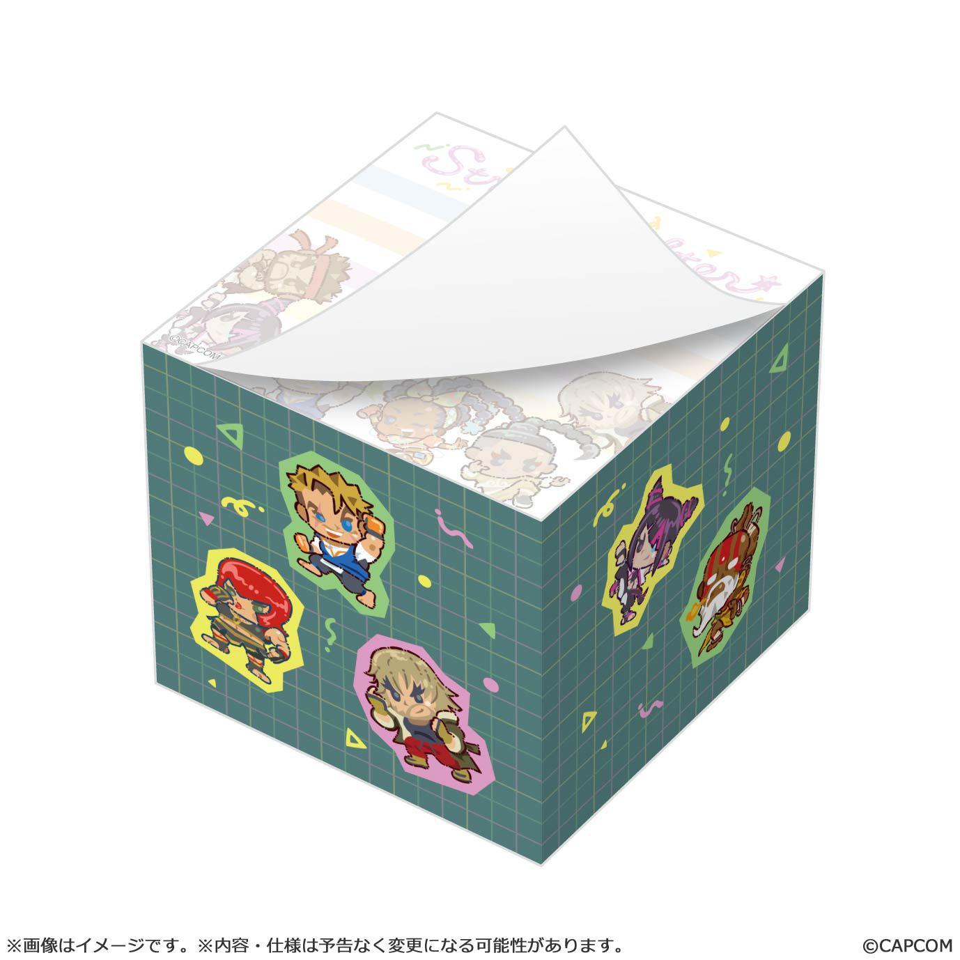 STREET FIGHTER VI Street Fighter 6 Memo block CHIBI STYLE