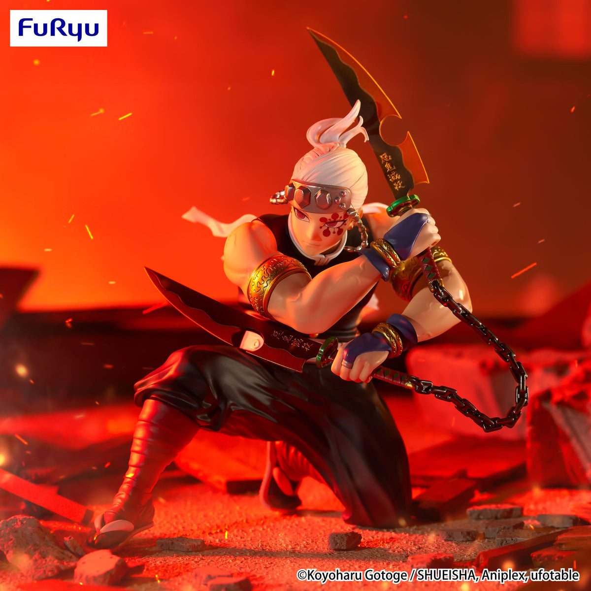 Demon Slayer: Kimetsu no Yaiba Noodle Stopper Figure -Uzui Tengen- (Rerun)