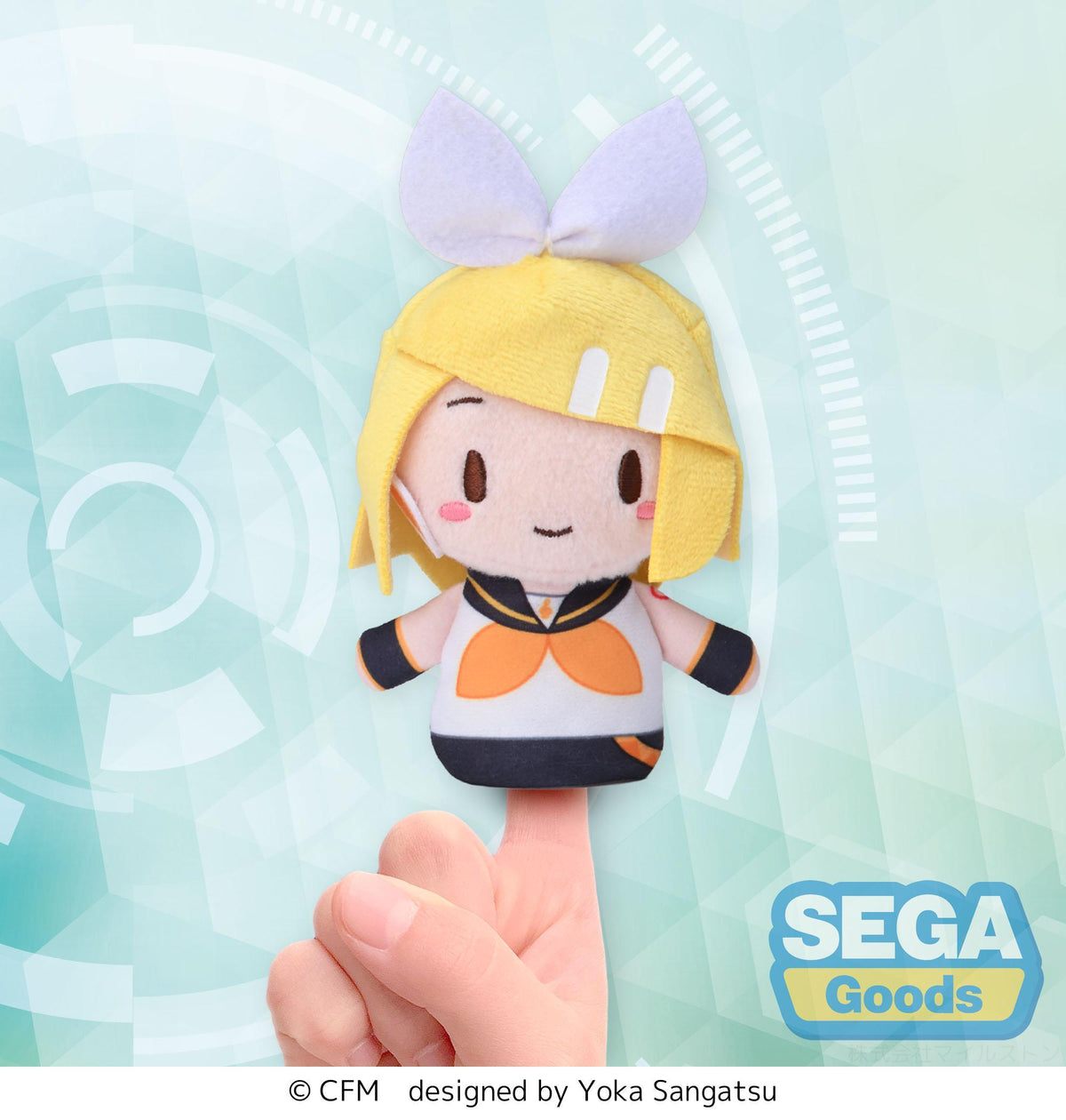 fuwa petit Kagamine Rin Finger Mascot