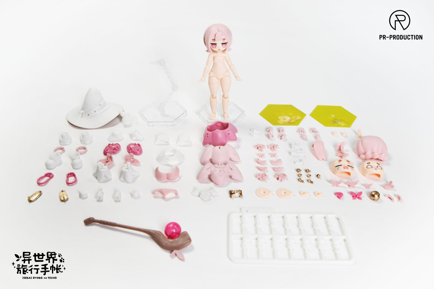Isekai Travel Diary 02B Rookie Wizard Mars Stock Sakura Magic Ver. Plastic Model Kit