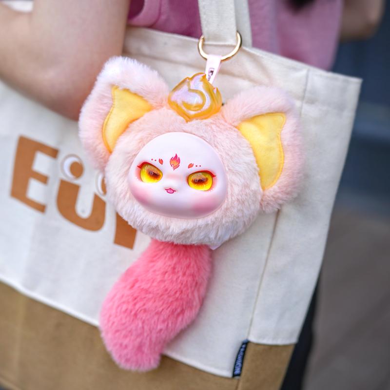 (Blind Box) Cloud Elf Series Soft Vinyl x Plush Key Chain
