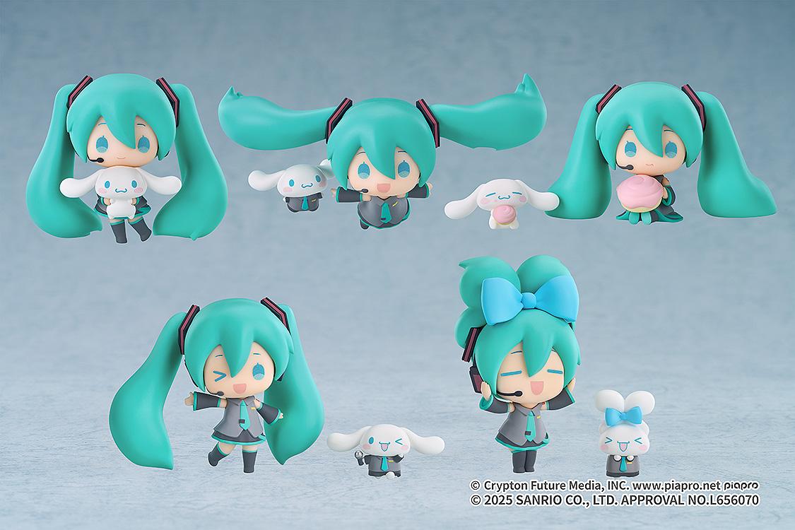 Hatsune Miku x Cinnamoroll Collectible Figure Hatsune Miku x Cinnamoroll (Blind Box)