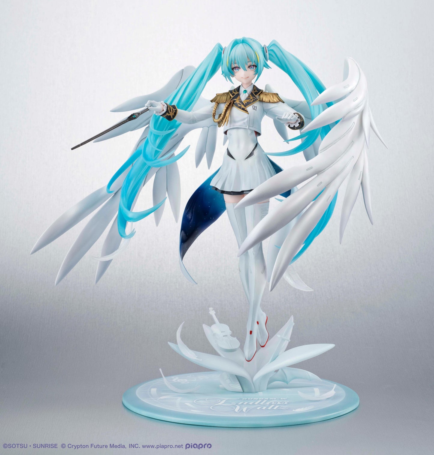 Lucrea Mobile Suit Gundam 45th Anniversary X Hatsune Miku Hatsune Miku X Wing Gundam Zero EW