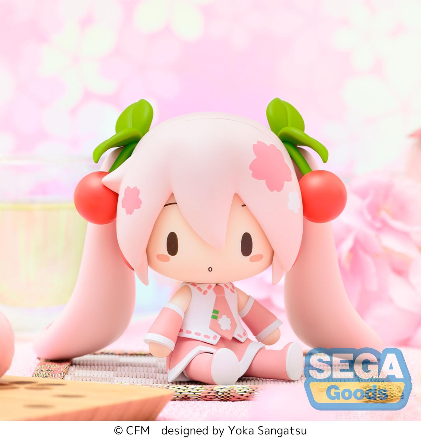 Sakura Miku: 1 fuwa petit Hatsune Miku Series Chibi Figure Sakura Miku