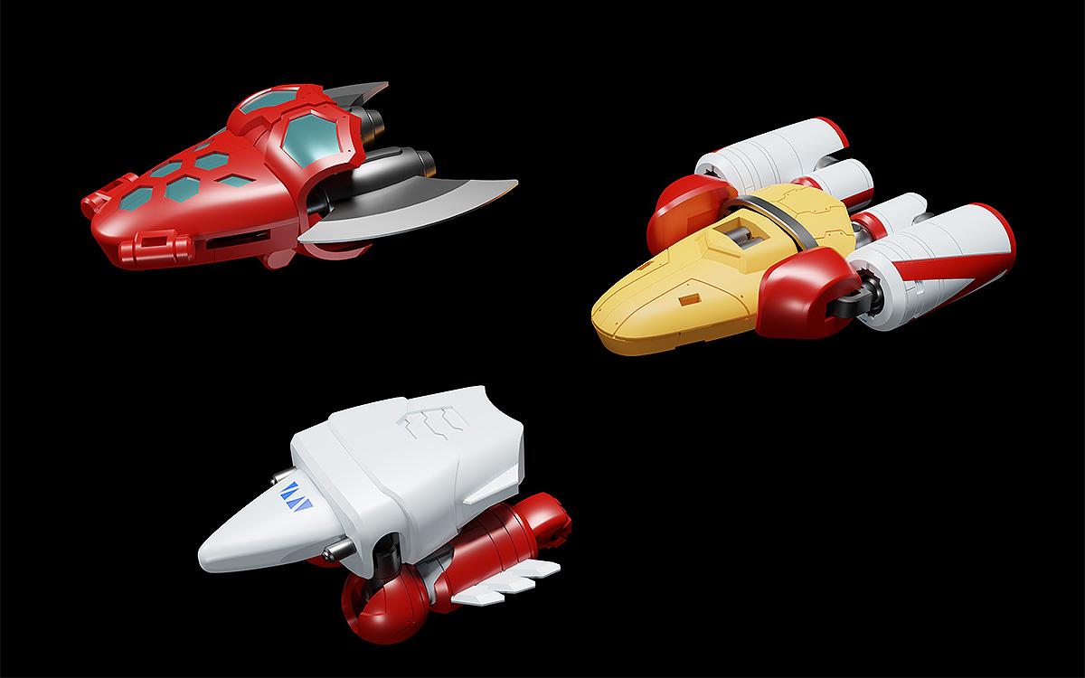 Getter Robo MODEROID Miniature Combining & Transforming Getter 1 (Rerun)