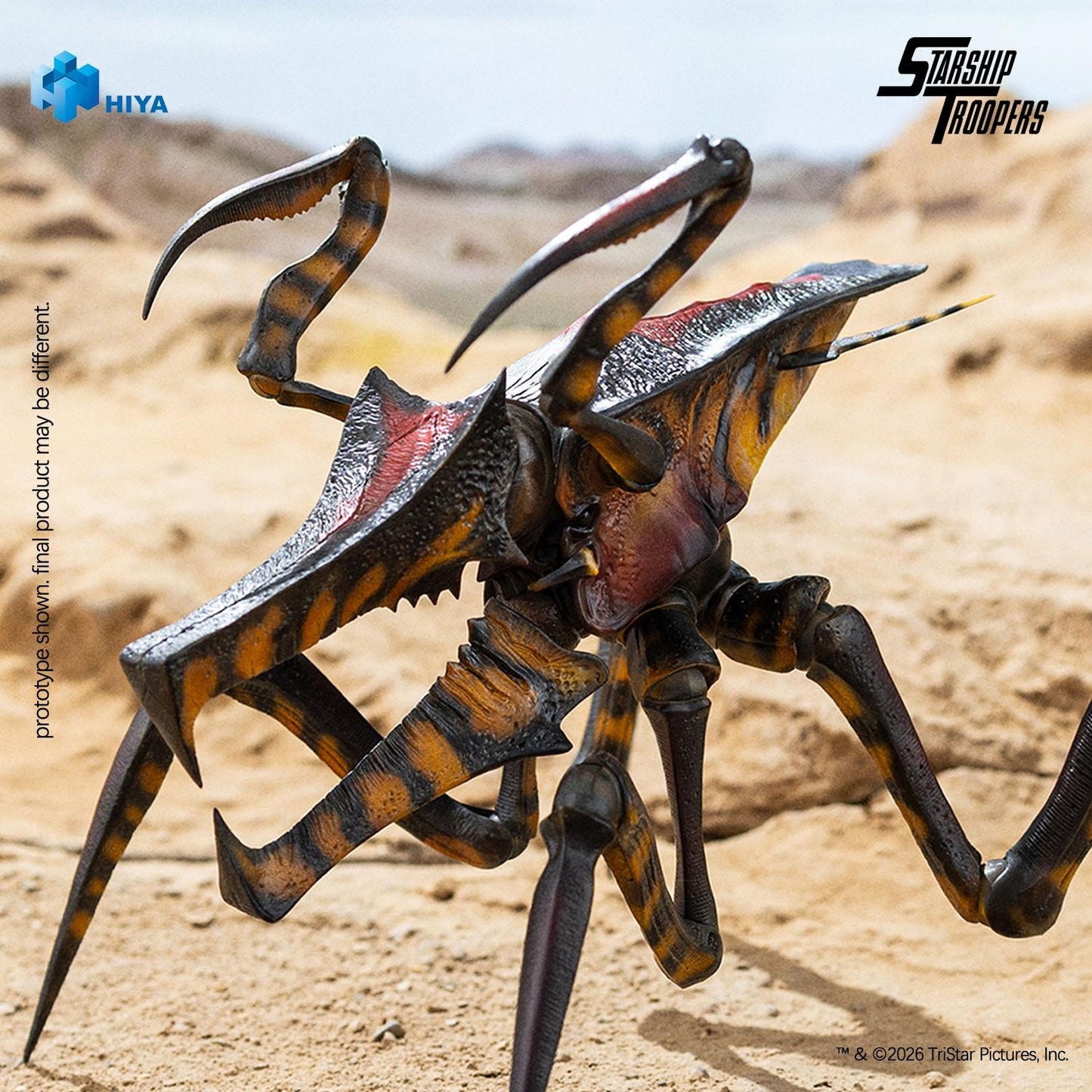 HIYA Exquisite Basic Series None Scale 5.3 Inch Starship Troopers Warrior Bug Action Figure