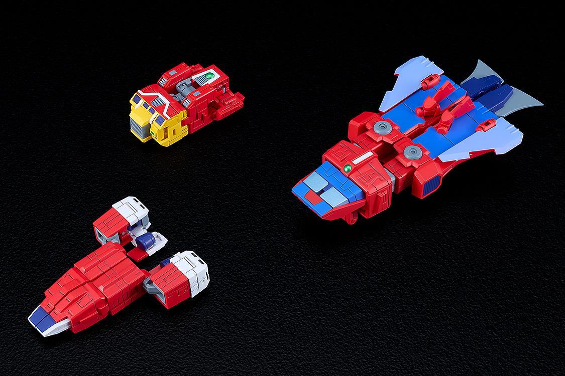 (Model Kits) Space Runaway Ideon MODEROID Miniature Combining & Transforming Ideon