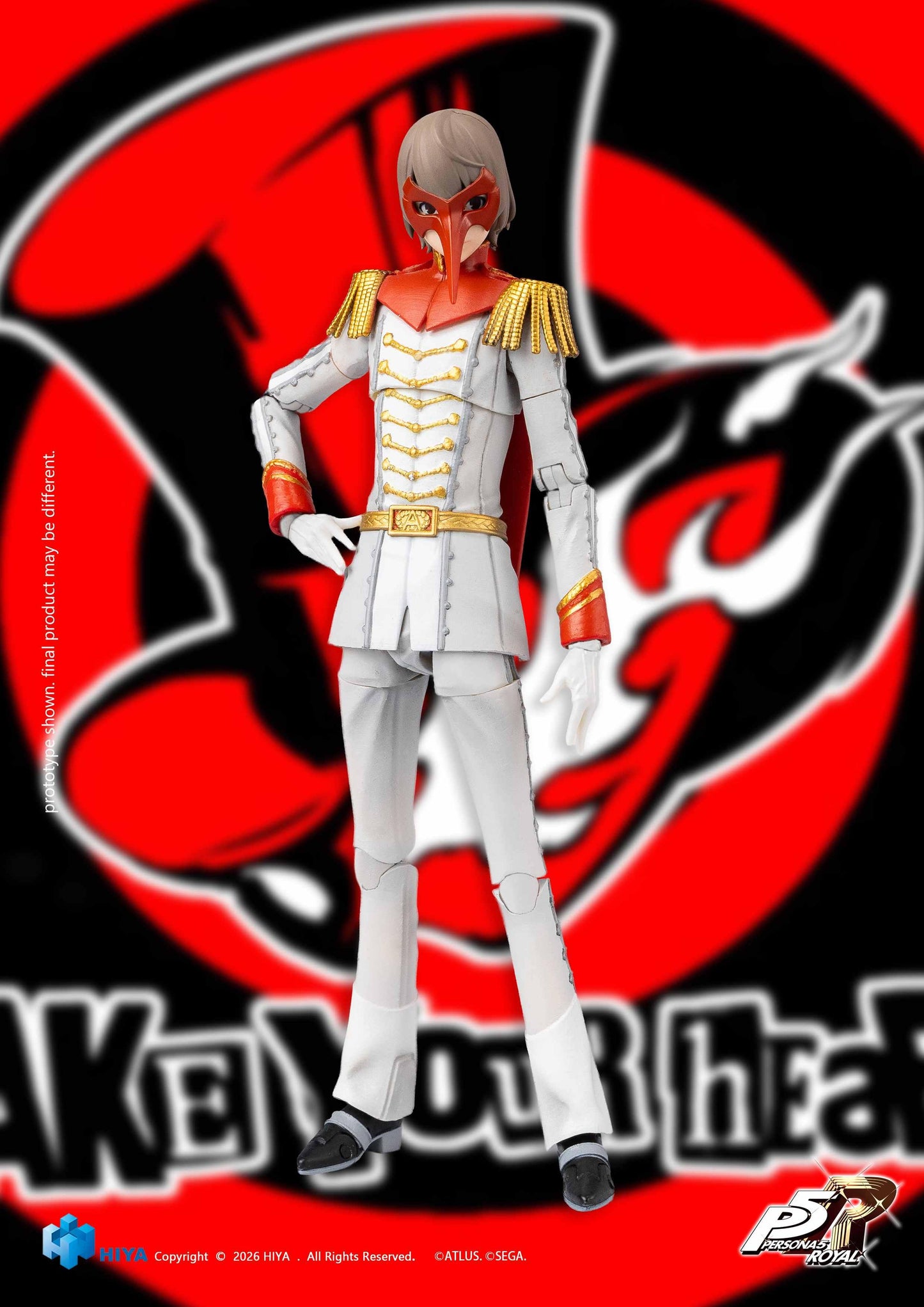 HIYA Exquisite Basic Series 1/12 Scale 6 Inch Persona 5 Royal Crow Action Figure