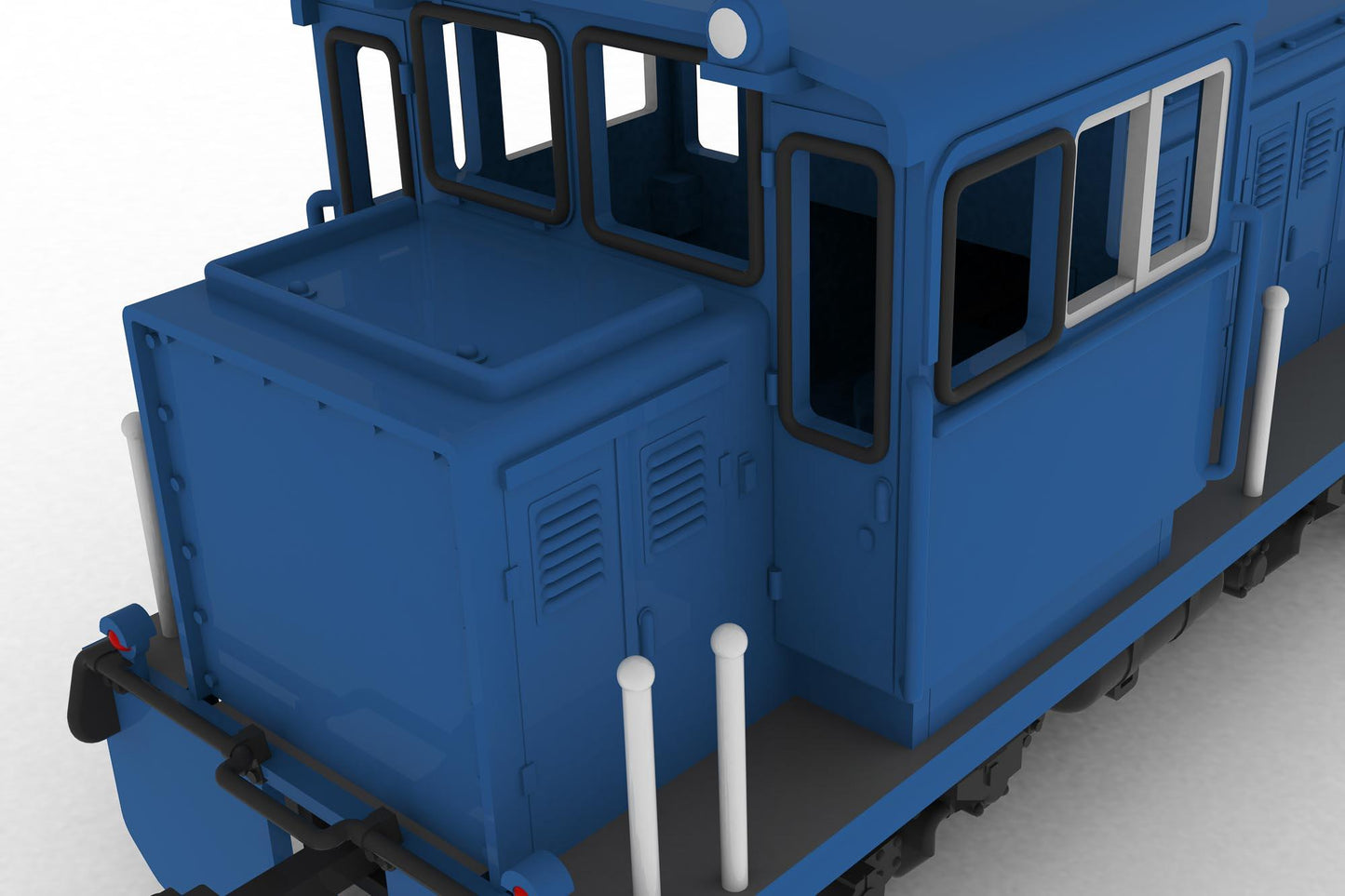 (Model Kits) Switcher(convex-shaped Dark blue color)