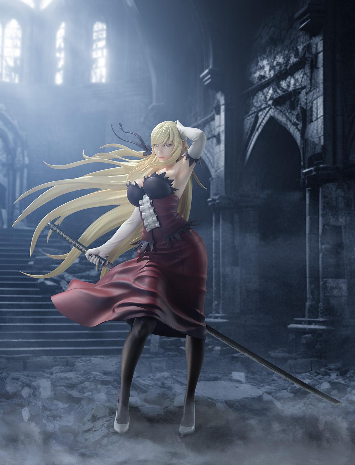 Kizumonogatari Kiss-Shot Acerola-Orion Heart-Under-Blade Demon sword Kokorowatari Version.