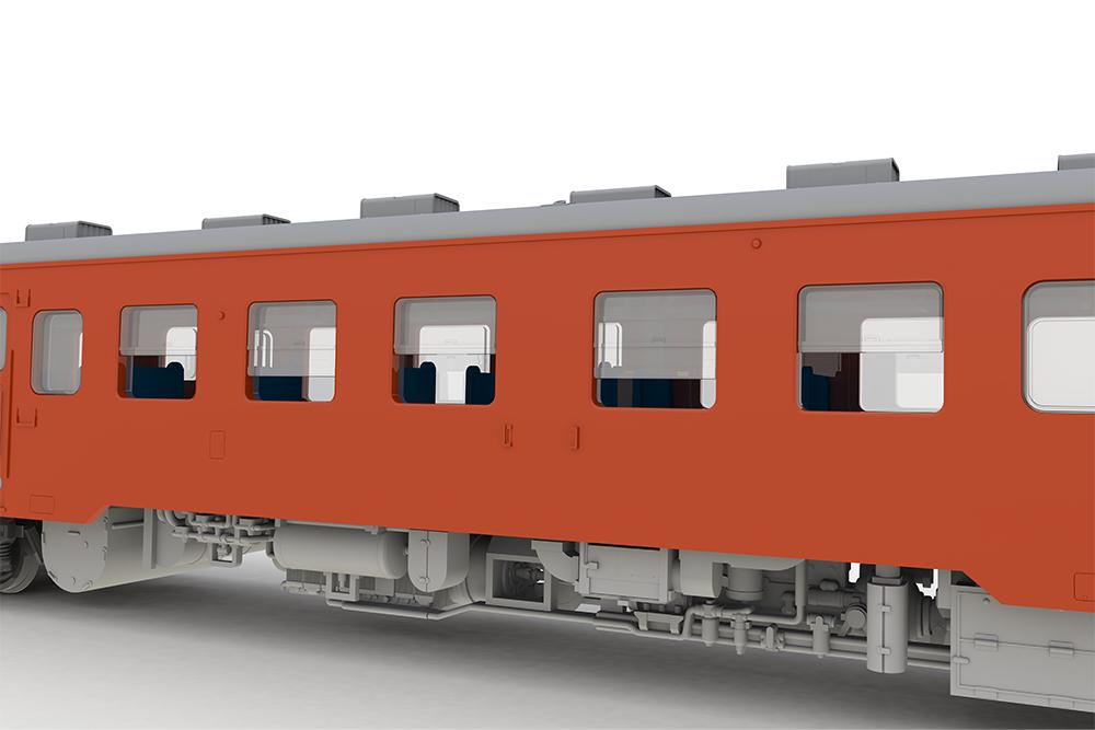JNR Kiha 20 type diesel railcar 200th generation type kit