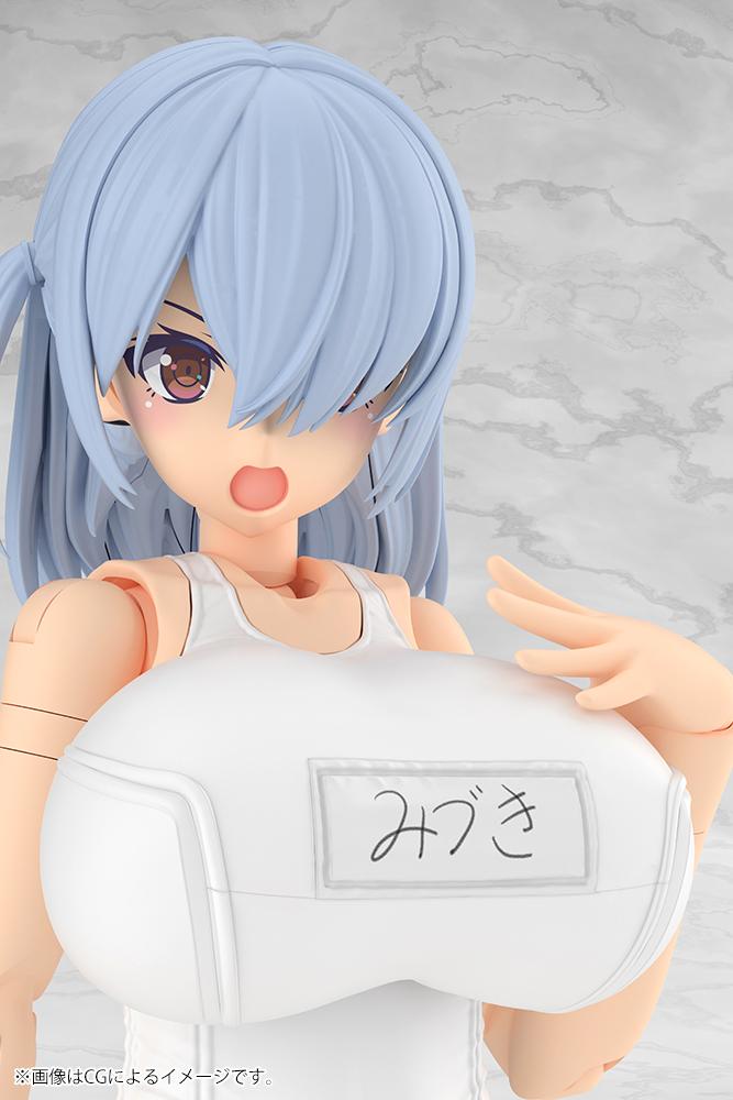 (Model Kits) FRAME ARMS GIRL MIZUKI School Swimsuits White Ver.
