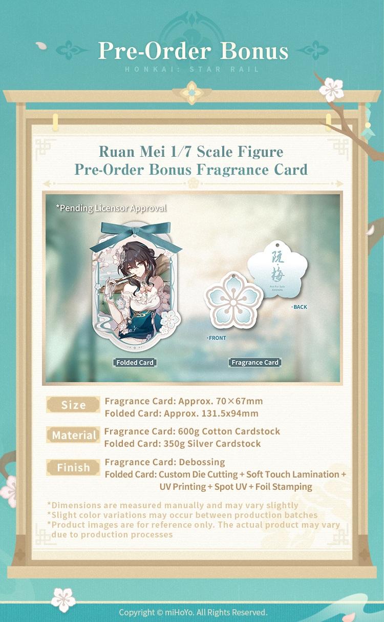 Honkai: StarRail - Ruan Mei Plumblossom Letter Ver. With Bonus 1/7 Scale Figure